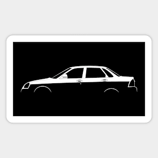 Lada Priora Silhouette Magnet